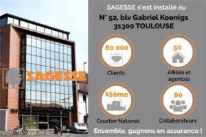 SAGESSE : nouvelle adresse à Toulouse