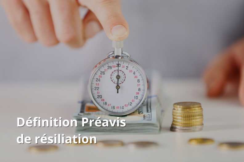 Définition Préavis de résiliation