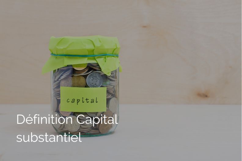 Définition de Capital substantiel